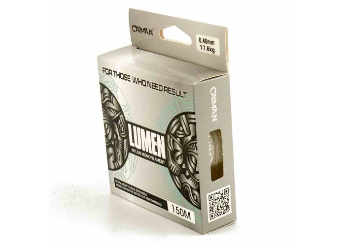 Леска Caiman Lumen 150м 0,40 мм прозрачная