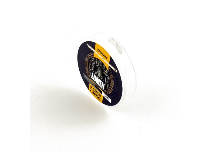 Леска Caiman Lumen 30м 0,12 мм прозрачная