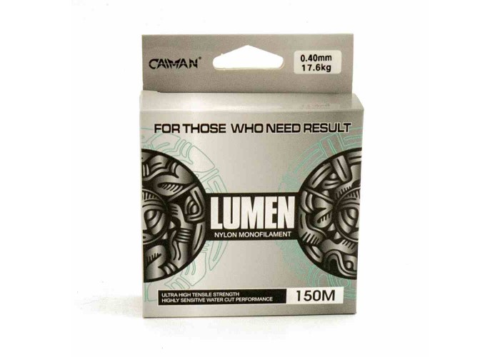 Леска Caiman Lumen 150м 0,40 мм прозрачная