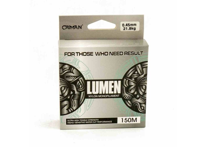 Леска Caiman Lumen 150м 0,45 мм прозрачная