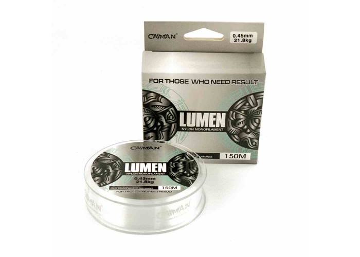 Леска Caiman Lumen 150м 0,45 мм прозрачная