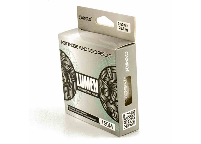 Леска Caiman Lumen 150м 0,50 мм прозрачная