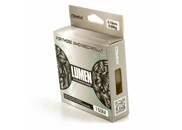 Леска Caiman Lumen 150м 0,18 мм прозрачная