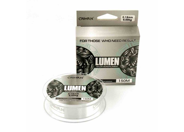 Леска Caiman Lumen 150м 0,18 мм прозрачная