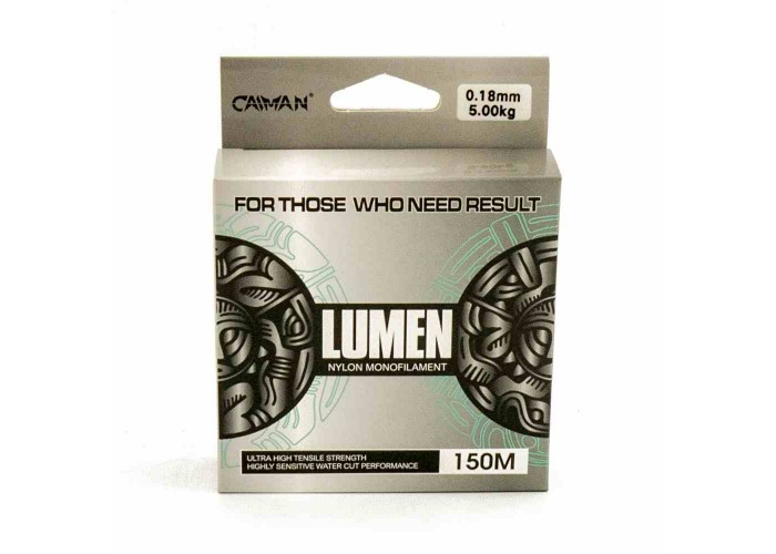 Леска Caiman Lumen 150м 0,18 мм прозрачная