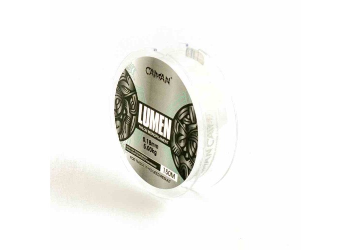 Леска Caiman Lumen 150м 0,18 мм прозрачная