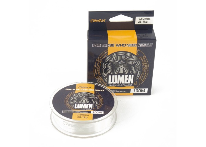 Леска Caiman Lumen 100м 0,50 мм прозрачная