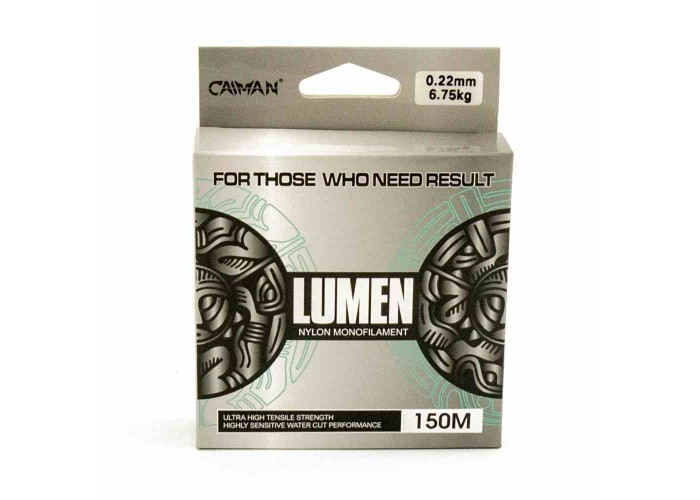 Леска Caiman Lumen 150м 0,22 мм прозрачная