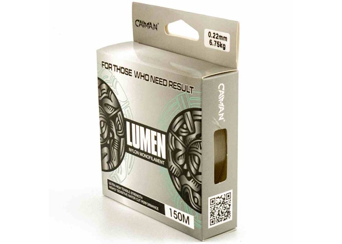 Леска Caiman Lumen 150м 0,22 мм прозрачная