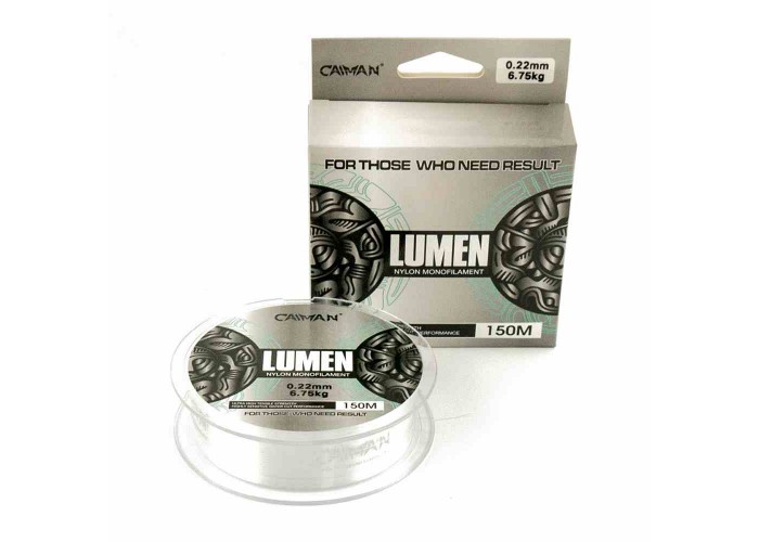 Леска Caiman Lumen 150м 0,22 мм прозрачная