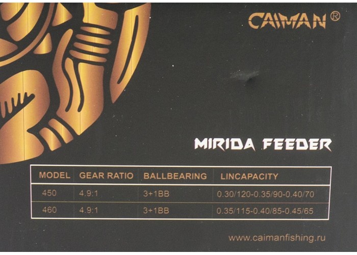 Катушка Caiman Mirida Feeder 460
