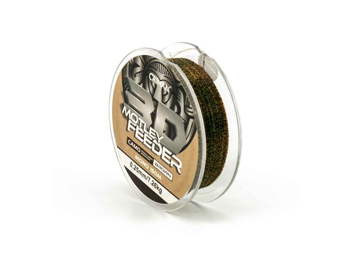 Леска Caiman Motley Feeder 150м 3D Camo Brown 0,25 мм