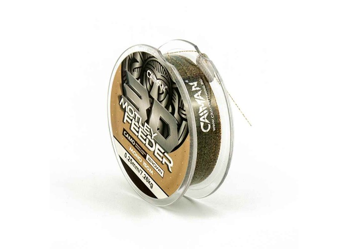 Леска Caiman Motley Feeder 150м 3D Camo Brown 0,25 мм