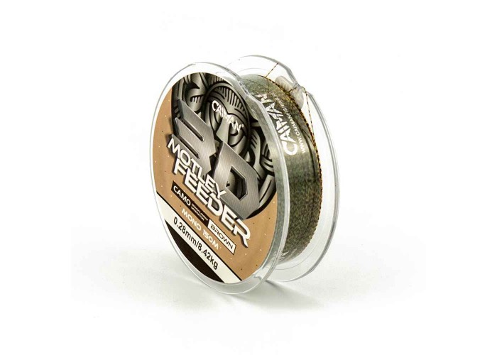 Леска Caiman Motley Feeder 150м 3D Camo Brown 0,28 мм