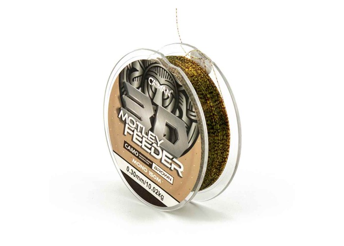 Леска Caiman Motley Feeder 150м 3D Camo Brown 0,30 мм