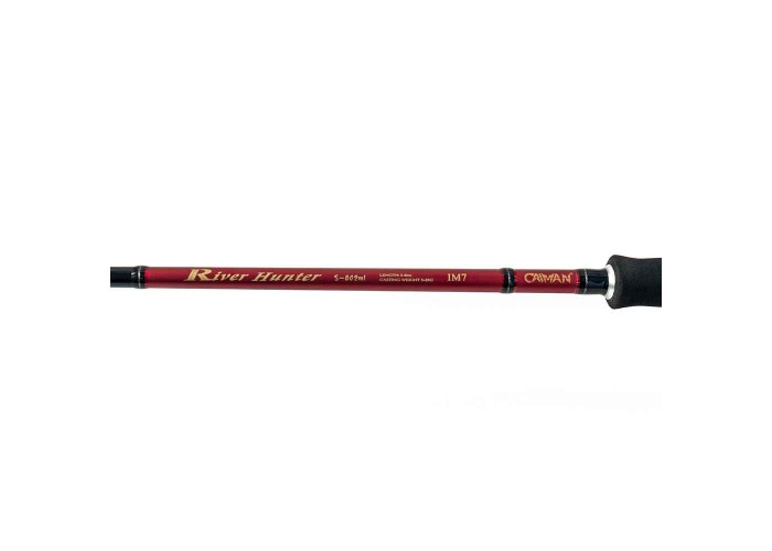 Спиннинг Caiman River hunter spin (Красные) IM-7 5-25g 2.40м
