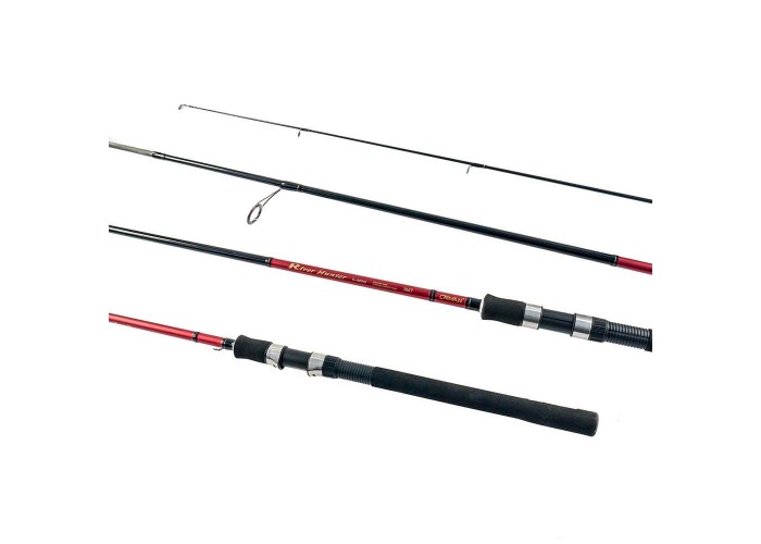 Спиннинг Caiman River hunter spin (Красные) IM-7 5-25g 2.40м