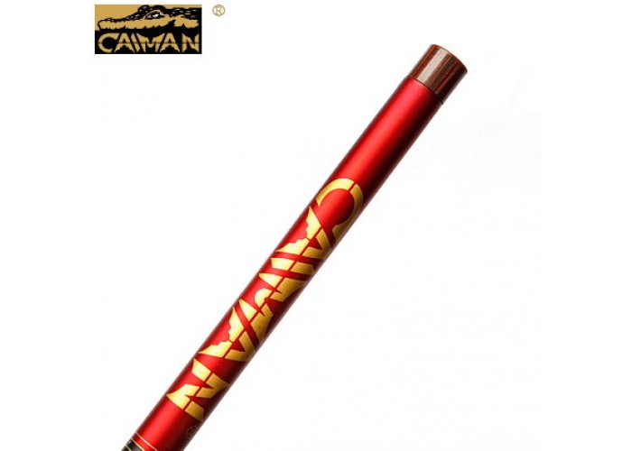 Удилище маховое Caiman River hunter IM-7 7 -28g pole 4м красная