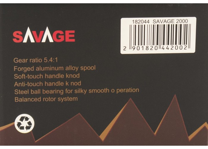 Катушка Caiman Savage 2000 (4+1ВВ)