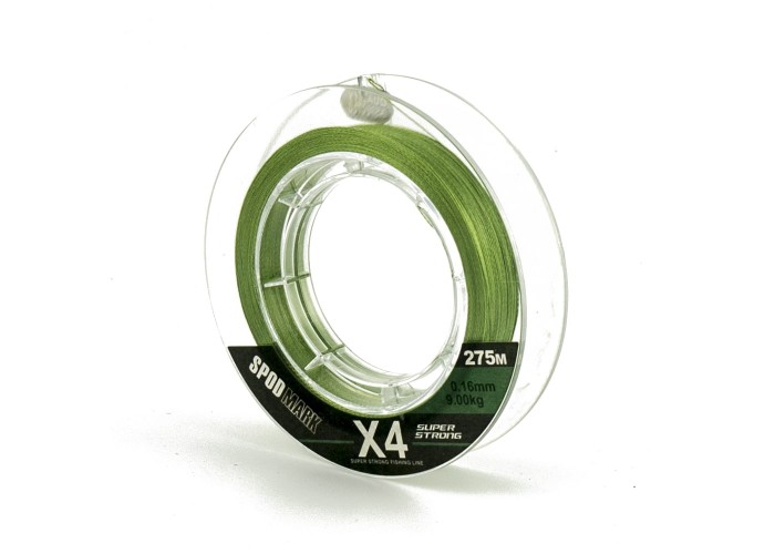 Шнур Caiman Spod&Mark 275м 0,16мм зеленый