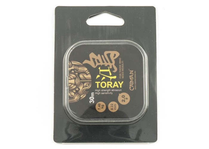 Леска Caiman Toray White 30м 0,22мм