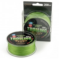 Шнур Caiman Trolling 200м 0,30мм #3.5 зеленый