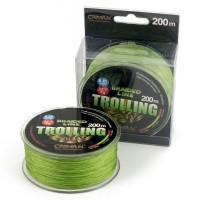 Шнур Caiman Trolling 200м 0,33мм #4.0 зеленый