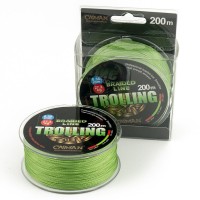 Шнур Caiman Trolling 200м 0,35мм #4.5 зеленый