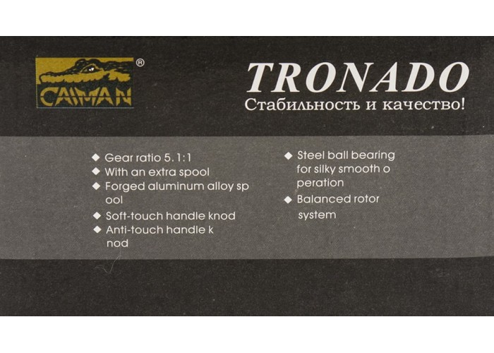 Катушка Caiman Tronado FD 740 (7+1 BB)