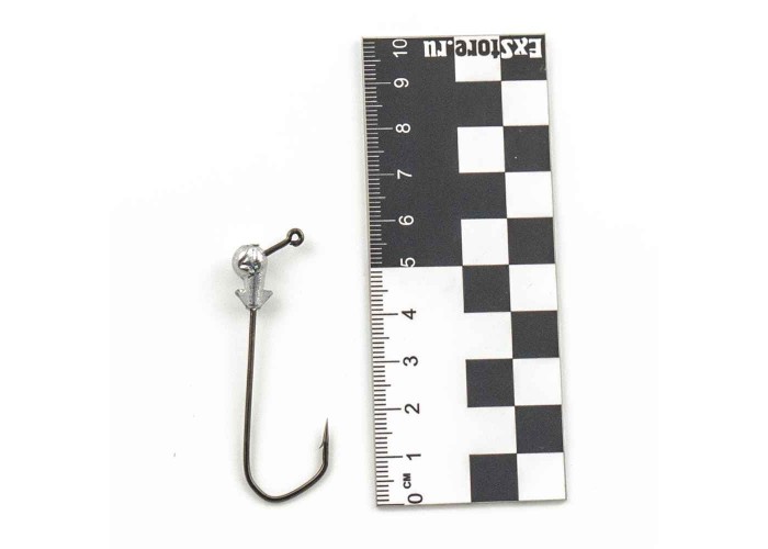 Джиг головка IVVA крючок 4/0 4гр 120 грудусов (10 шт. в упак.)