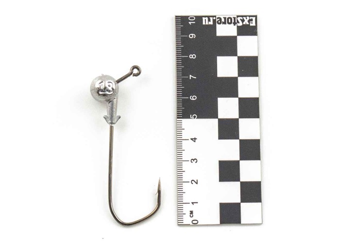 Джиг головка IVVA крючок 7/0 18гр 120 градусов (5 шт. в упак.)