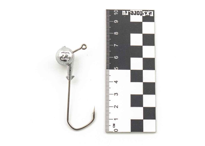 Джиг головка IVVA крючок 6/0 22гр 120 градусов (10 шт. в упак.)