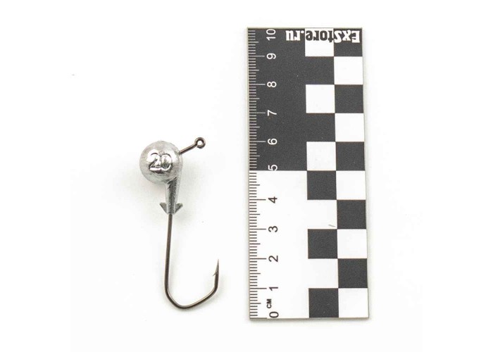 Джиг головка IVVA крючок 4/0 20гр 120 грудусов (10 шт. в упак.)