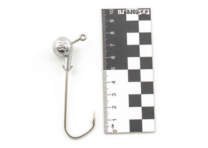 Джиг головка IVVA крючок 8/0 30гр 120 градусов (10 шт. в упак.)