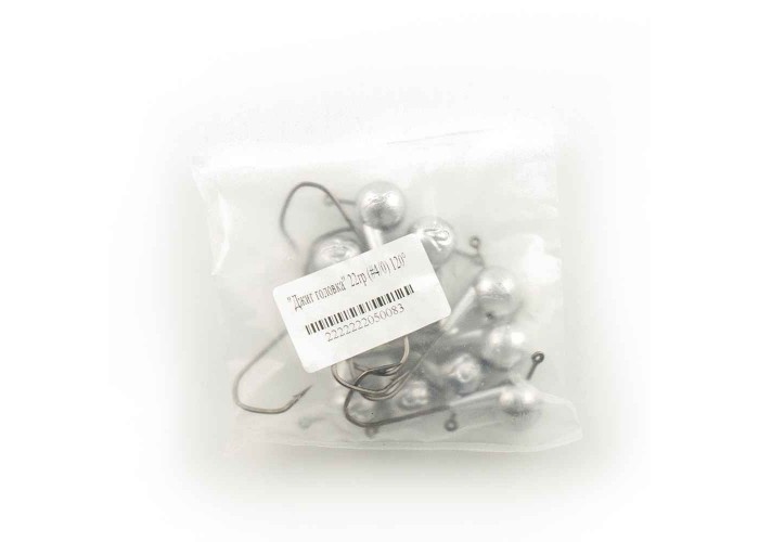 Джиг головка IVVA крючок 4/0 22гр 120 грудусов (10 шт. в упак.)