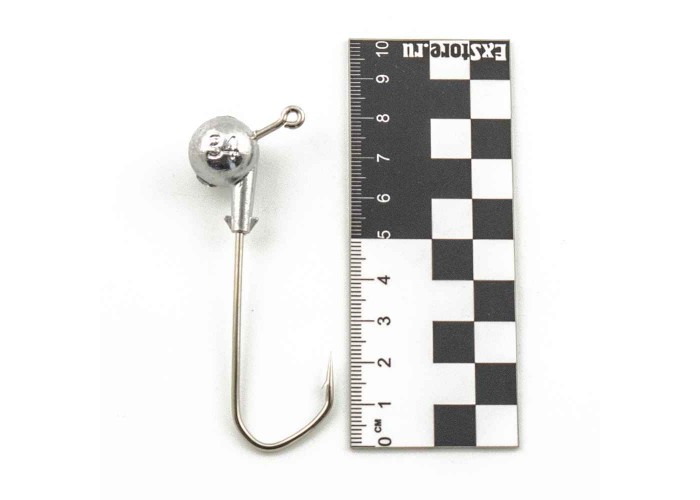 Джиг головка IVVA крючок 8/0 34гр 120 градусов (10 шт. в упак.)