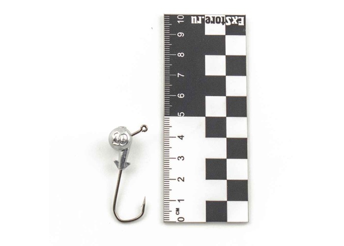 Джиг головка IVVA крючок 3/0 10 гр 120 градусов (10 шт. в упак.)