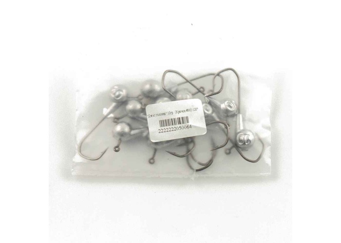 Джиг головка IVVA крючок 3/0 10 гр 120 градусов (10 шт. в упак.)