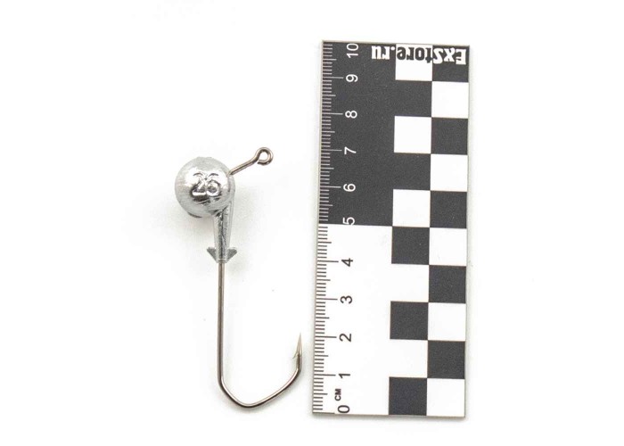 Джиг головка IVVA крючок 6/0 26гр 120 градусов (10 шт. в упак.)