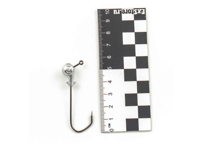 Джиг головка IVVA крючок 4/0 8гр 120 грудусов (10 шт. в упак.)