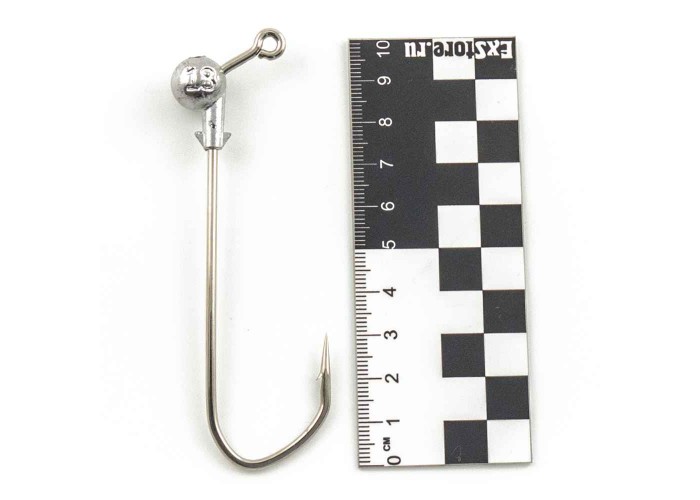 Джиг головка IVVA крючок 12/0 18гр 120 градусов (5 шт. в упак.)