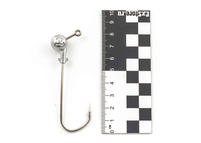 Джиг головка IVVA крючок 8/0 18гр 120 градусов (5 шт. в упак.)