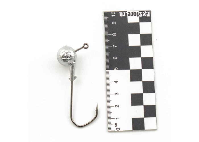 Джиг головка IVVA крючок 6/0 28гр 120 градусов (10 шт. в упак.)