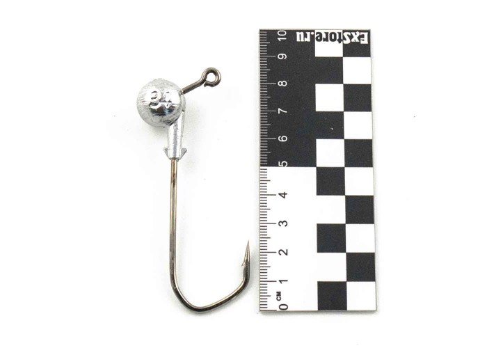 Джиг головка IVVA крючок 10/0 34гр 120 градусов (10 шт. в упак.)