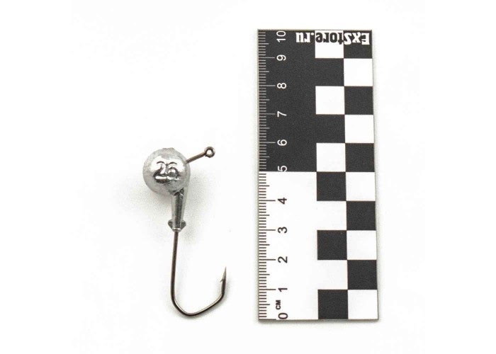 Джиг головка IVVA крючок 4/0 26гр 120 грудусов (10 шт. в упак.)