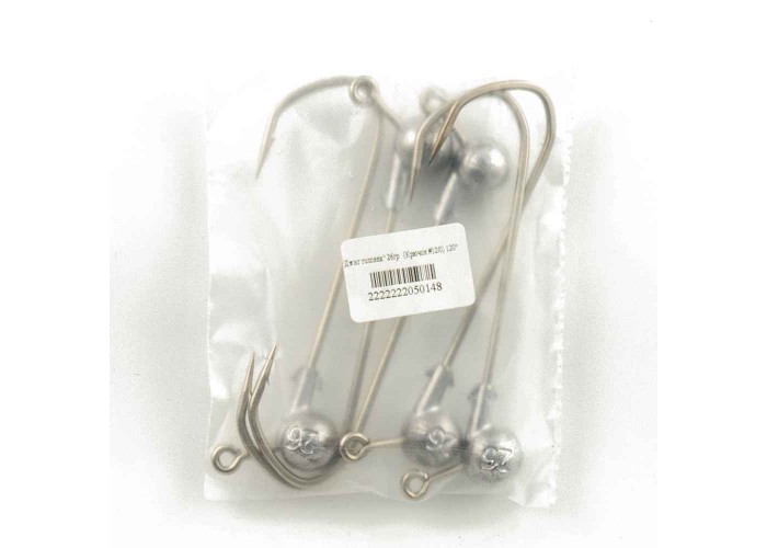 Джиг головка IVVA крючок 12/0 26гр 120 градусов (10 шт. в упак.)