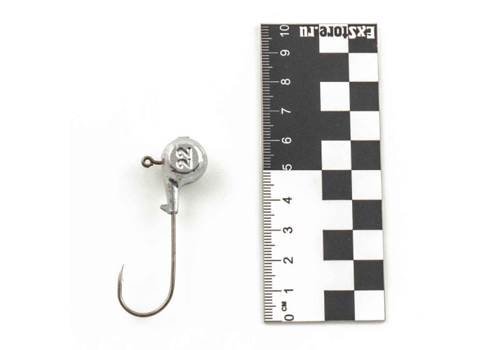 Джиг головка IVVA крючок 6/0 22 гр (10 шт. в упак.)