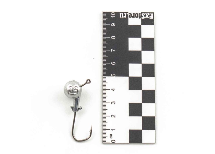 Джиг головка IVVA крючок 3/0 16 гр 120 градусов (10 шт. в упак.)