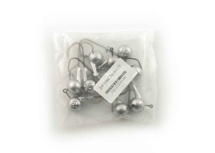 Джиг головка IVVA крючок 4/0 28гр 120 грудусов (10 шт. в упак.)