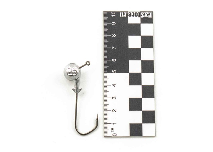 Джиг головка IVVA крючок 4/0 16гр 120 грудусов (10 шт. в упак.)